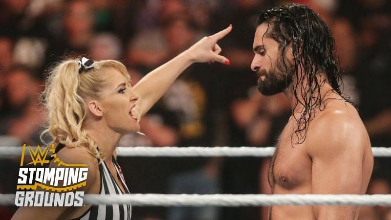 Bet no one was expecting Lacey Evans to be the special guest referee!
